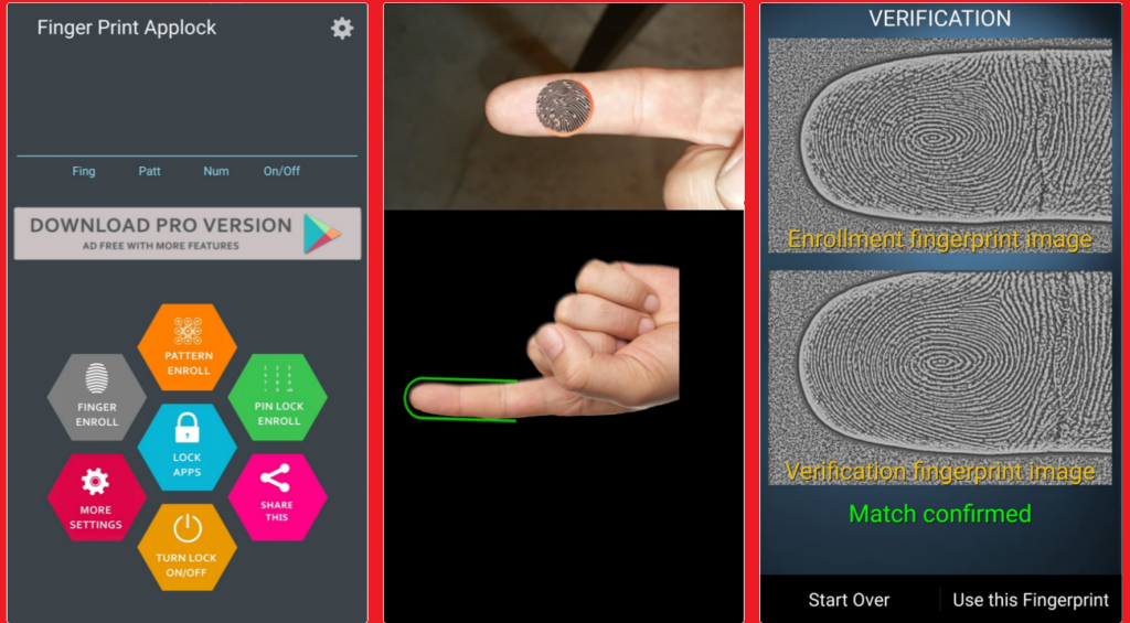 Real Fingerprint Scanner Lock For Android Free Download